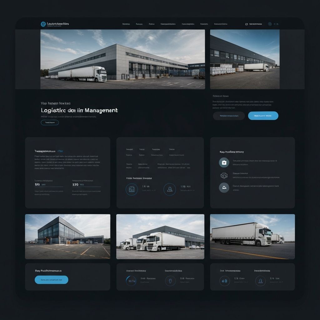 Корпоративный сайт логистической компании