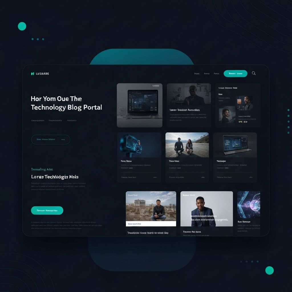 Блог-портал о технологиях